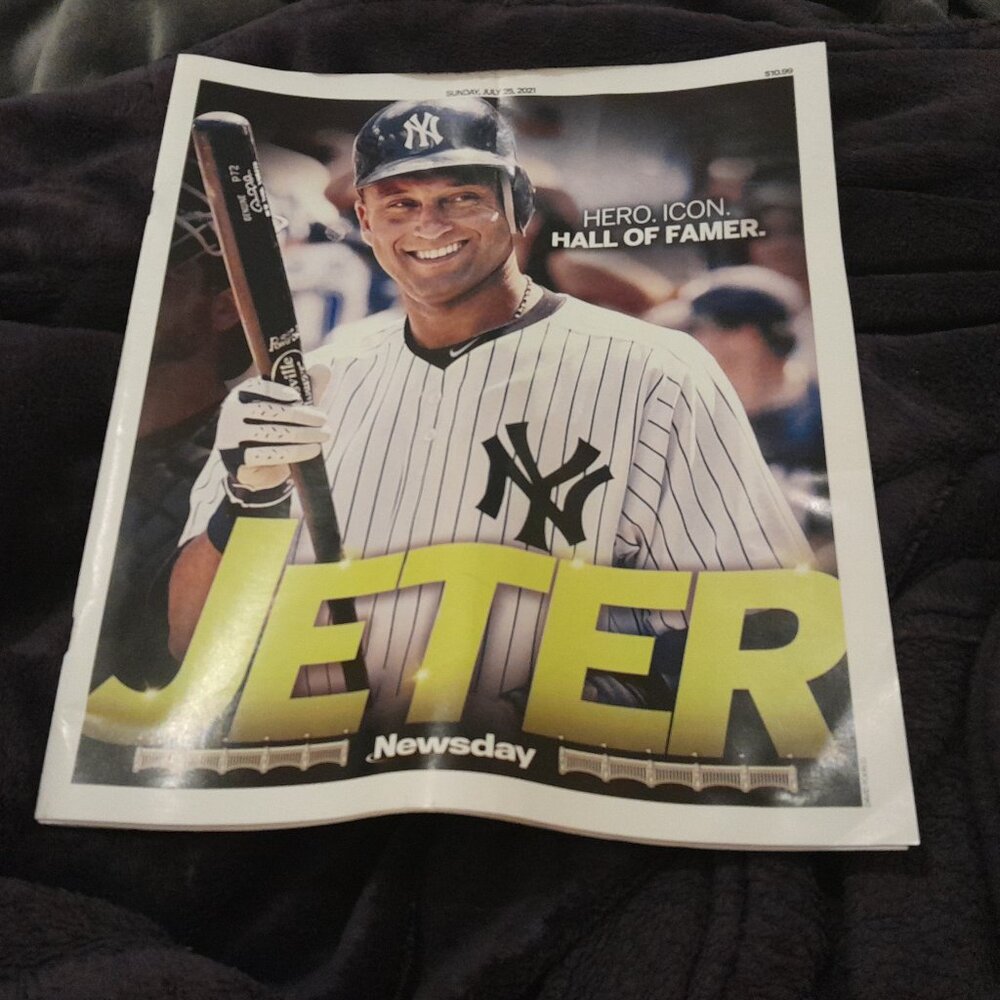 Derek Jeter "Hero. Icon. Hall of Famer." Newsday Special Edition